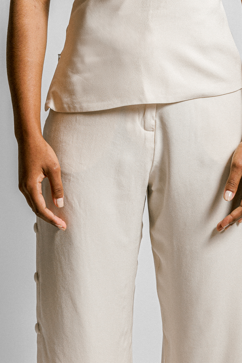 Calça Grid Off White